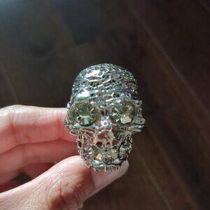Alexander McQueen skull ring